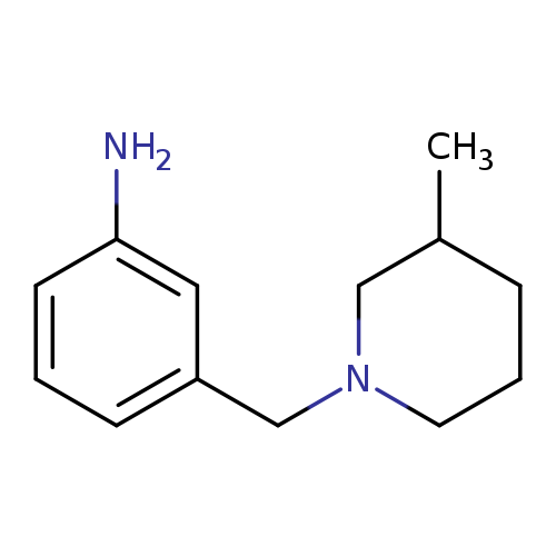 3-((3-Methylpiperidin-1-yl)methyl)aniline