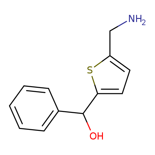 [5-(AMINOMETHYL)-2-THIENYL](PHENYL)METHANOL