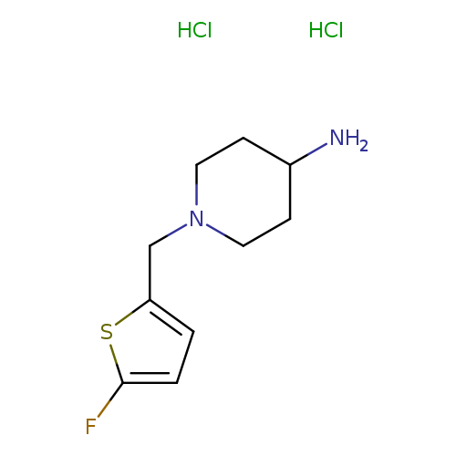 1-[(5-Fluorothien-2-yl)methylpiperidin-4-amine dihydrochloride