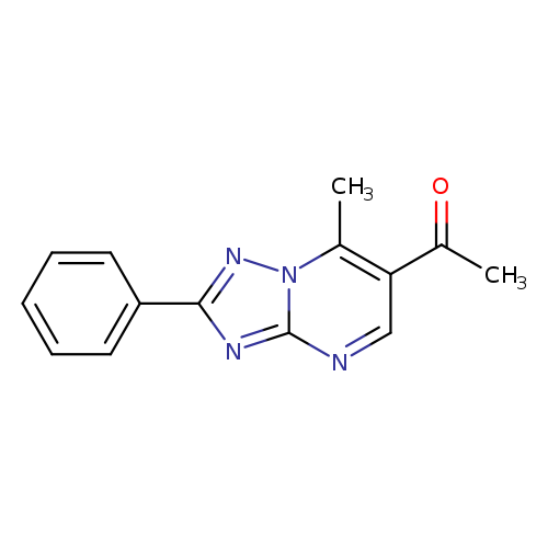 1-(7-Methyl-2-phenyl[1,2,4]triazolo[1,5-a]pyrimidin-6-yl)ethanone