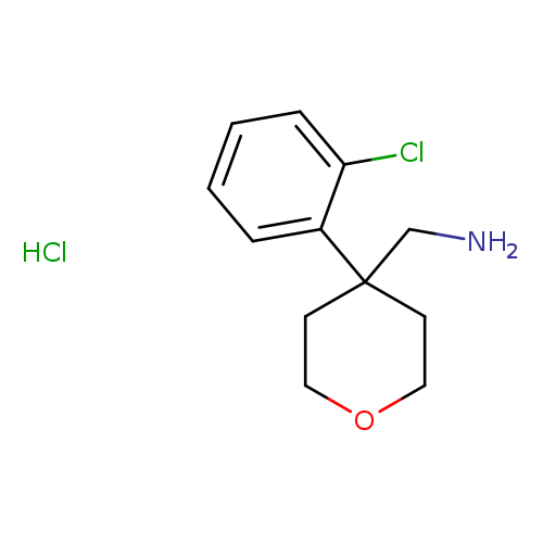 [4-(2-Chlorophenyl)oxan-4-yl]methanamine hydrochloride