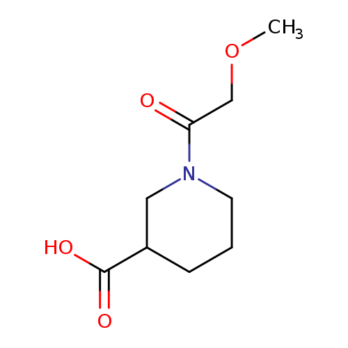 1-(Methoxyacetyl)piperidine-3-carboxylic acid