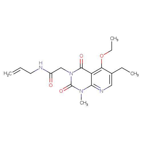 2-{5-ethoxy-6-ethyl-1-methyl-2,4-dioxo-1H,2H,3H,4H-pyrido[2,3-d]pyrimidin-3-yl}-N-(prop-2-en-1-yl)acetamide