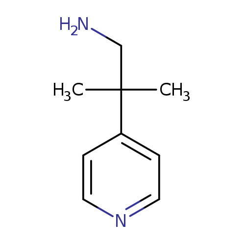 2-Methyl-2-(pyridin-4-yl)propan-1-amine
