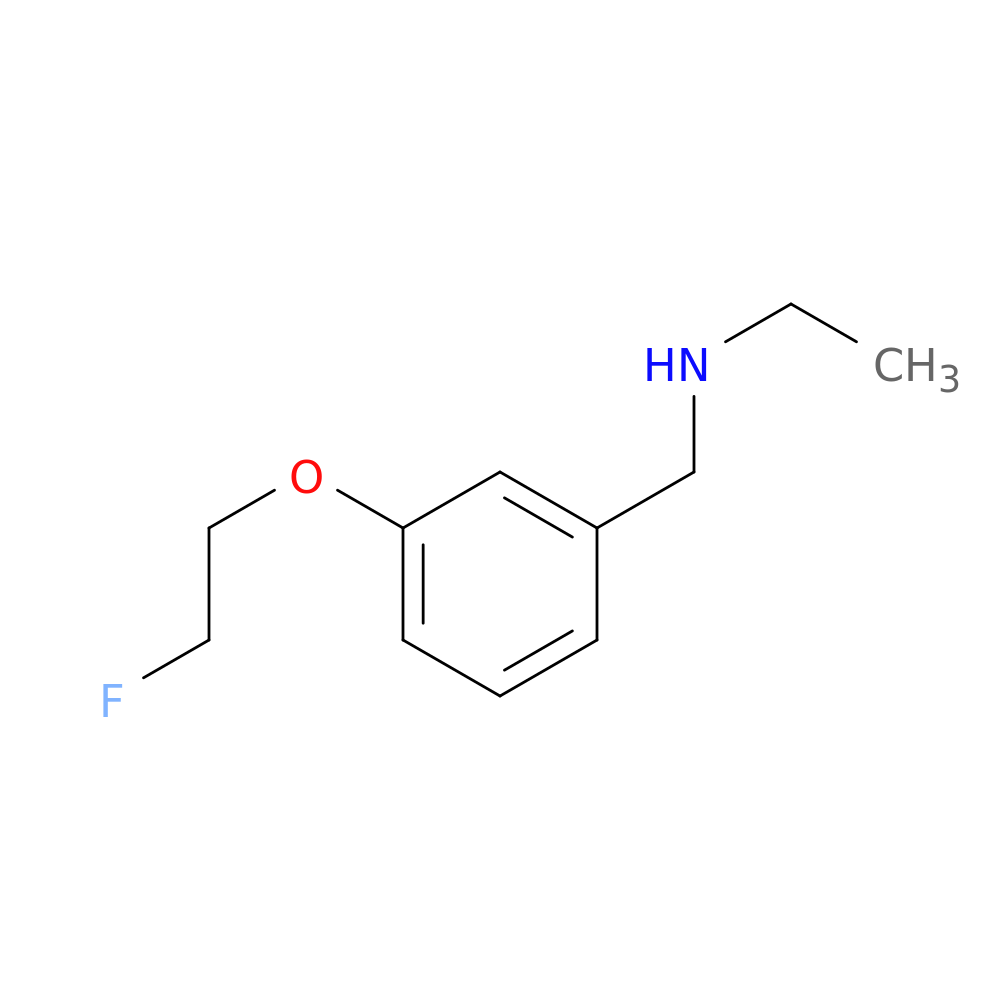 Ethyl[3-(2-fluoroethoxy)benzyl]amine
