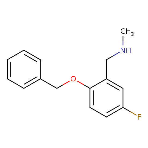 N-Methyl 2-benzyloxy-5-fluorobenzylamine