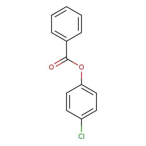 Benzoic acid, 4-chlorophenyl ester