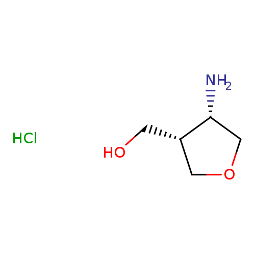 [(3S,4S)-4-aminotetrahydrofuran-3-yl]methanol;hydrochloride