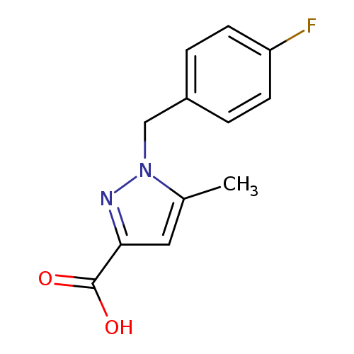 1-(4-Fluorobenzyl)-5-methyl-1H-pyrazole-3-carboxylic acid