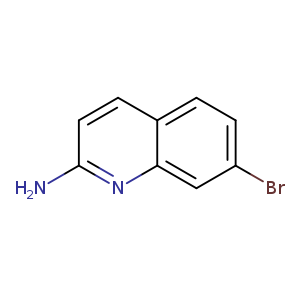 2-Quinolinamine, 7-bromo-