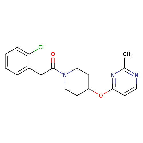 2-(2-chlorophenyl)-1-{4-[(2-methylpyrimidin-4-yl)oxy]piperidin-1-yl}ethan-1-one