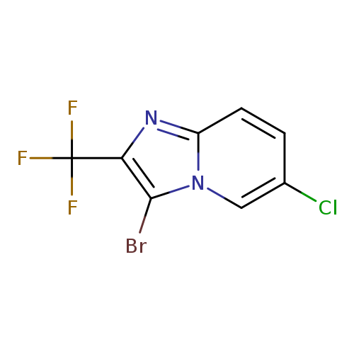 3-Bromo-6-chloro-2-(trifluoromethyl)imidazo[1,2-a]pyridine