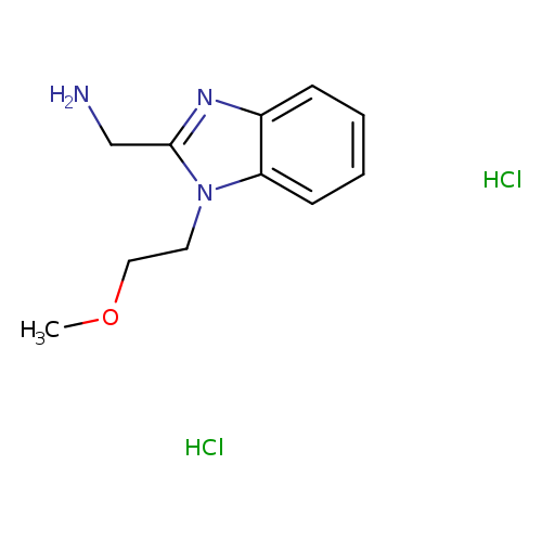 ([1-(2-METHOXYETHYL)-1H-BENZIMIDAZOL-2-YL]METHYL)AMINE DIHYDROCHLORIDE