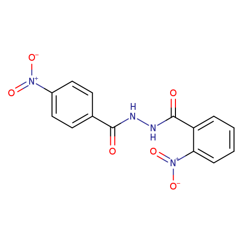 2-nitro-N'-{4-nitrobenzoyl}benzohydrazide