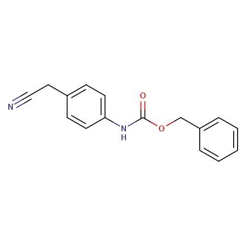 Benzyl N-[4-(cyanomethyl)phenyl]carbamate