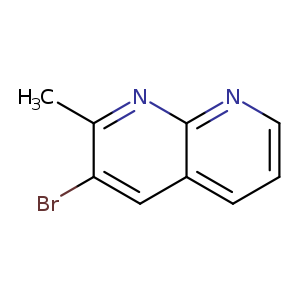 "3-bromo-2-methyl-1,8-naphthyridine"