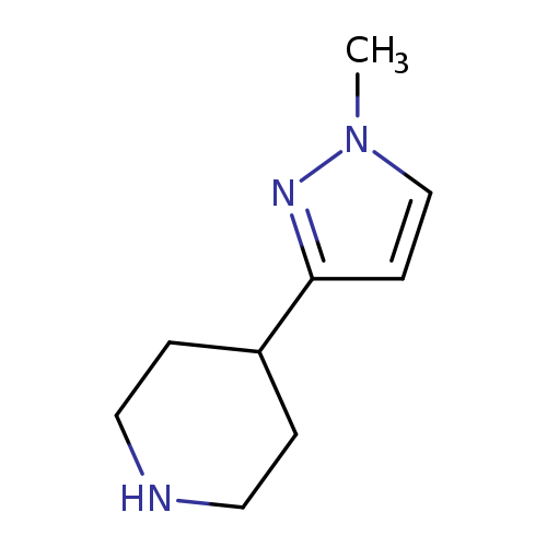 4-(1-methyl-1H-pyrazol-3-yl)piperidine