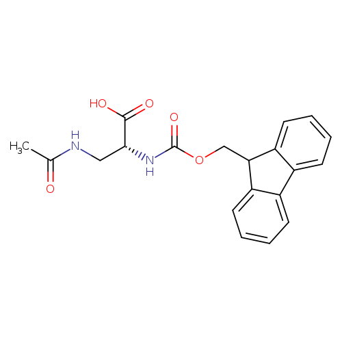 3-(Acetylamino)-N-[(9H-fluoren-9-ylmethoxy)carbonyl]-D-alanine
