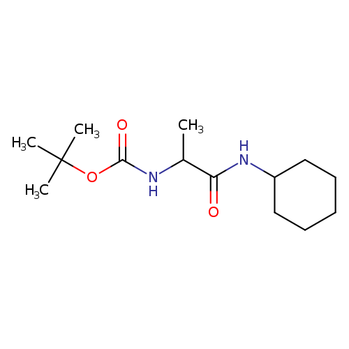 N-Cyclohexyl 2-(BOC-amino)propanamide