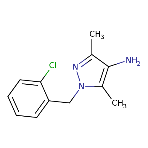 1-(2-Chlorobenzyl)-3,5-dimethyl-1h-pyrazol-4-amine