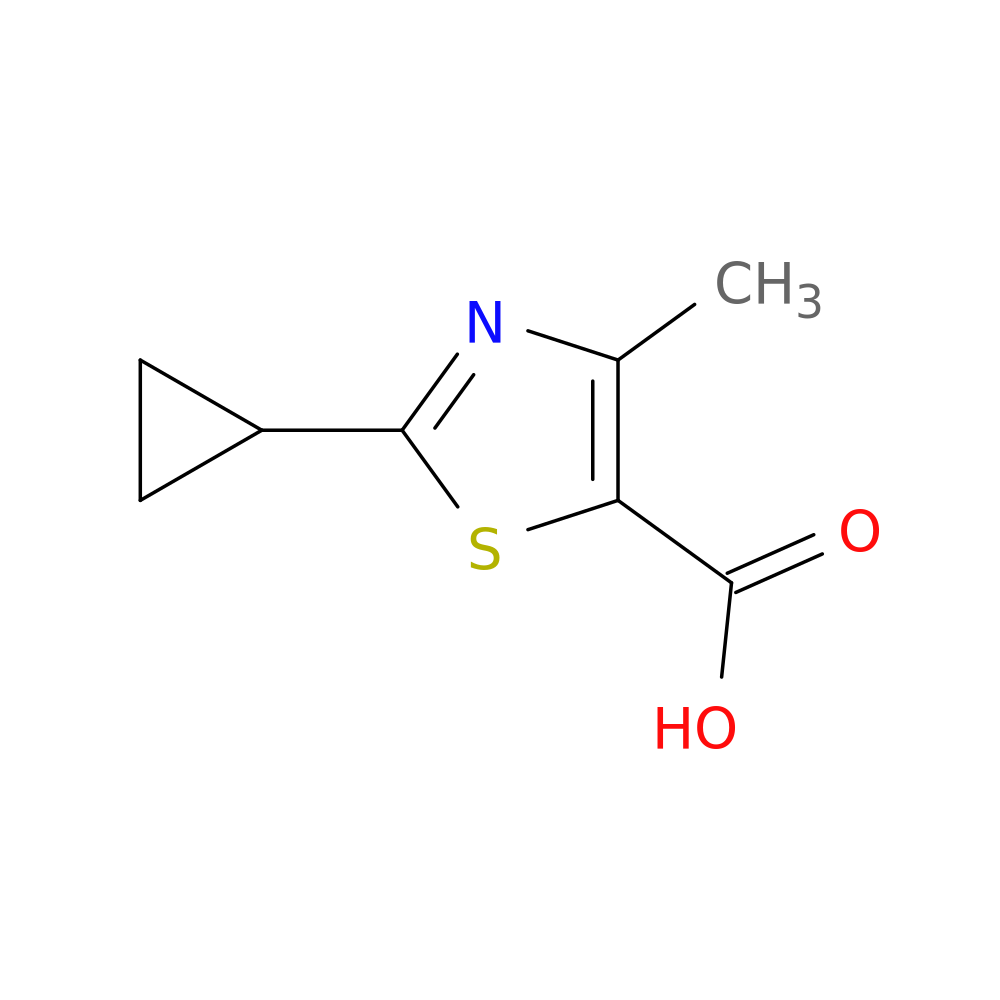 2-cyclopropyl-4-methyl-1,3-thiazole-5-carboxylic acid