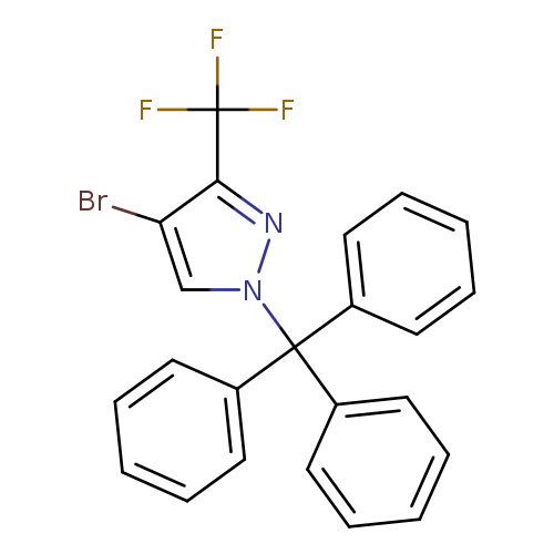 4-Bromo-3-(trifluoromethyl)-1-(triphenylmethyl)pyrazole