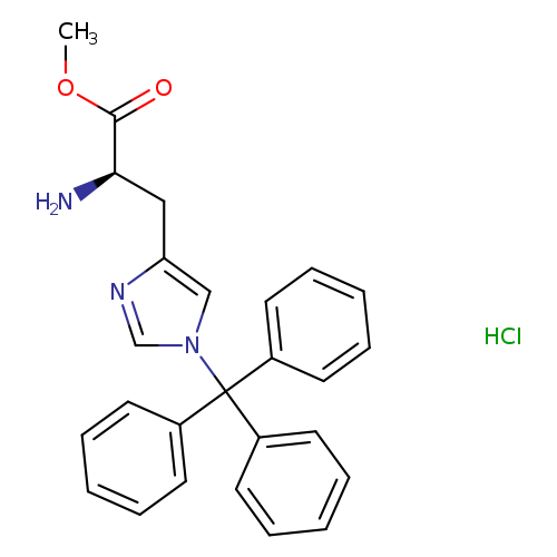 (R)-Methyl 2-amino-3-(1-trityl-1H-imidazol-4-yl)propanoate hydrochloride