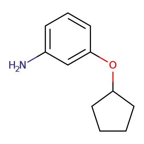 Benzenamine, 3-(cyclopentyloxy)- (9CI)