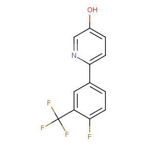 6-(4-Fluoro-3-(trifluoromethyl)phenyl)pyridin-3-ol