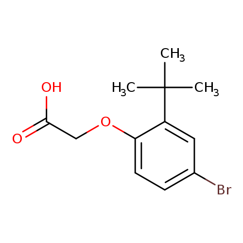2-[4-Bromo-2-(tert-butyl)phenoxy]acetic acid