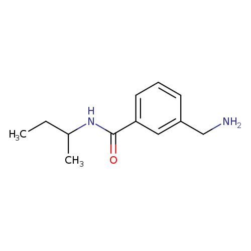 3-(aminomethyl)-N-(butan-2-yl)benzamide