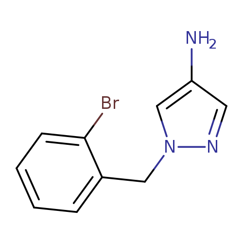 1-[(2-bromophenyl)methyl]-1H-pyrazol-4-amine