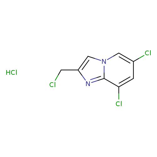 6,8-dichloro-2-(chloromethyl)imidazo[1,2-a]pyridine hydrochloride