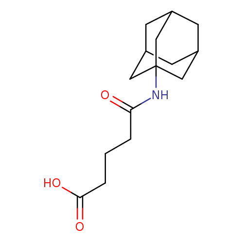 5-(1-Adamantylamino)-5-oxopentanoic acid