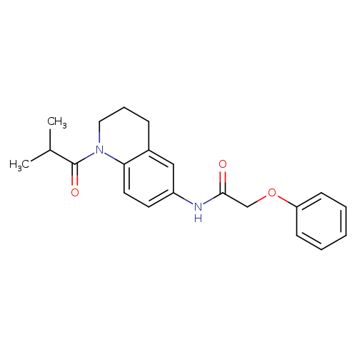 N-[1-(2-methylpropanoyl)-1,2,3,4-tetrahydroquinolin-6-yl]-2-phenoxyacetamide