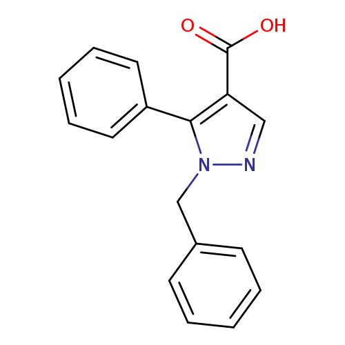 1-Benzyl-5-phenyl-1H-pyrazole-4-carboxylic Acid