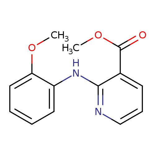 methyl2-[(2-methoxyphenyl)amino]pyridine-3-carboxylate