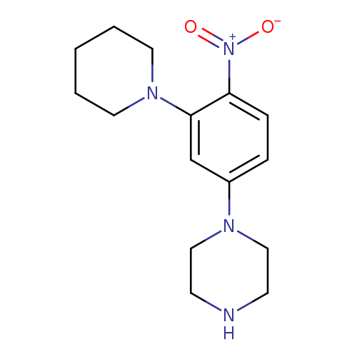 1-(4-Nitro-3-piperidin-1-yl-phenyl)-piperazine