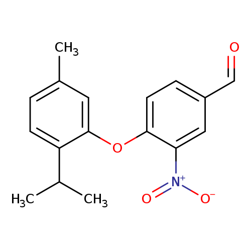 4-(2-Isopropyl-5-methylphenoxy)-3-nitrobenzaldehyde