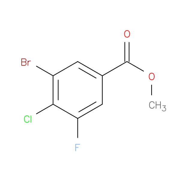 Methyl 3-bromo-4-chloro-5-fluorobenzoate
