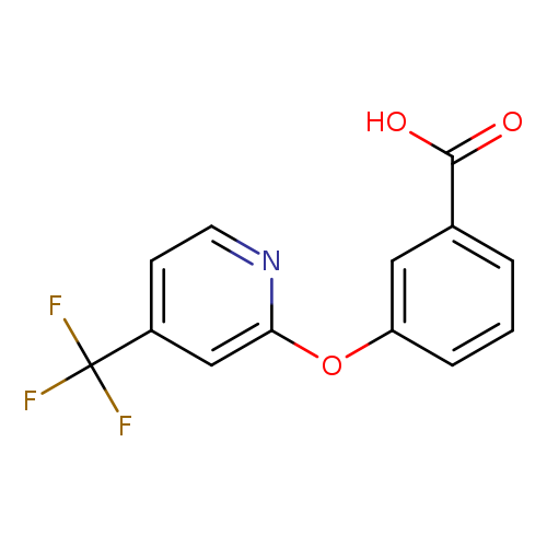 3-((4-(trifluoromethyl)pyridin-2-yl)oxy)benzoic acid