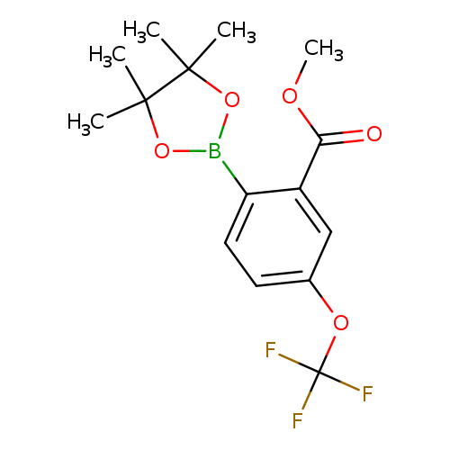 Methyl 2-(tetramethyl-1,3,2-dioxaborolan-2-yl)-5-(trifluoromethoxy)benzoate