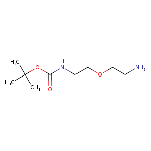 Carbamic acid, N-[2-(2-aminoethoxy)ethyl]-, 1,1-dimethylethyl ester
