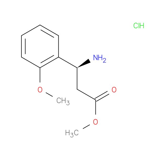 (S)-Methyl 3-amino-3-(2-methoxyphenyl)propanoate hydrochloride