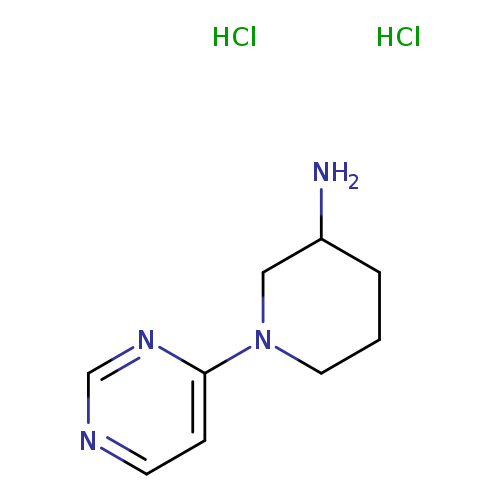 1-(pyrimidin-4-yl)piperidin-3-amine dihydrochloride
