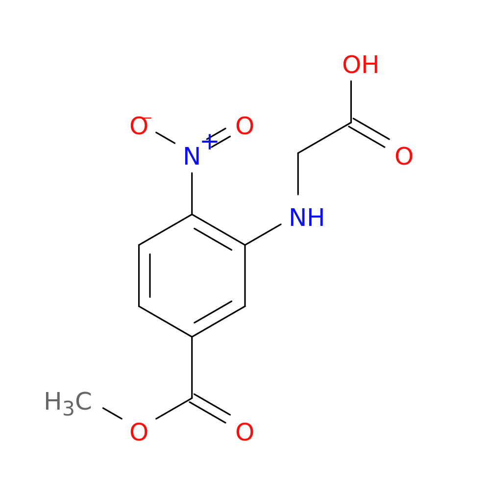 2-{[5-(methoxycarbonyl)-2-nitrophenyl]amino}acetic acid