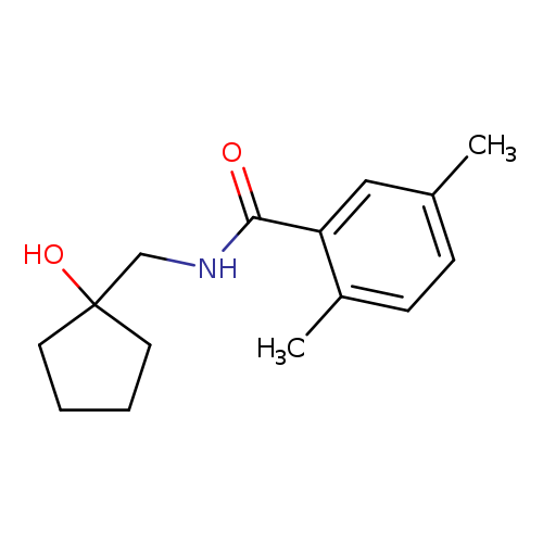 N-[(1-hydroxycyclopentyl)methyl]-2,5-dimethylbenzamide