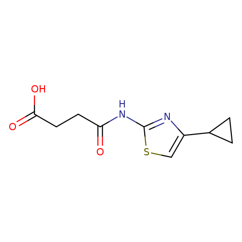 4-((4-Cyclopropylthiazol-2-yl)amino)-4-oxobutanoic acid