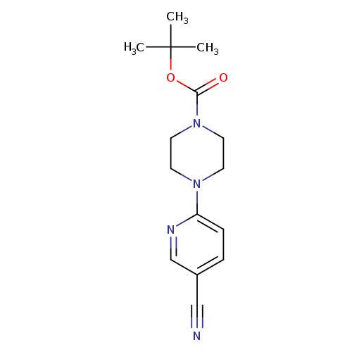 tert-Butyl 4-(5-cyanopyridin-2-yl)piperazine-1-carboxylate