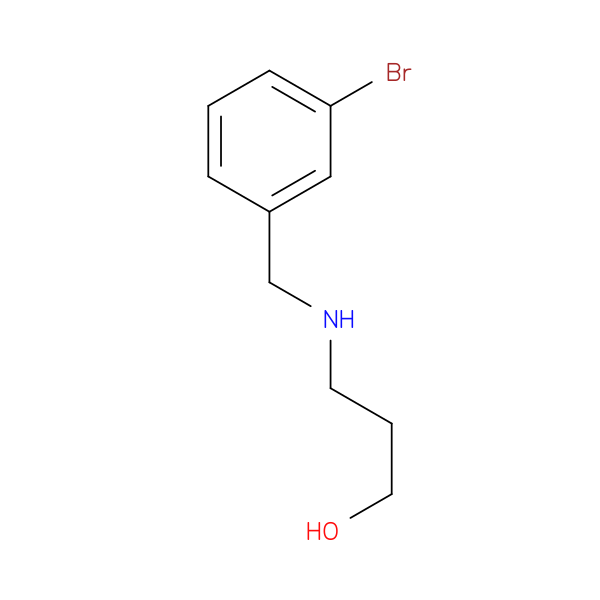 3-((3-Bromobenzyl)amino)propan-1-ol hydrochloride